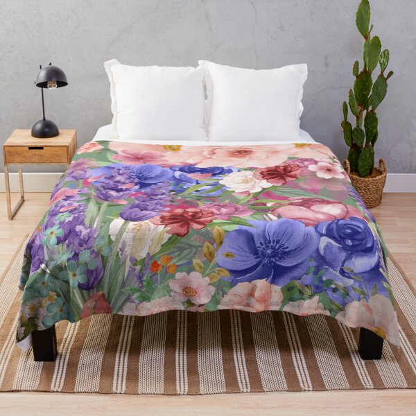 Item preview, Floral Dreams | Spring Blossoms Roses and lavender designed and sold by The Courtesan Boutique.