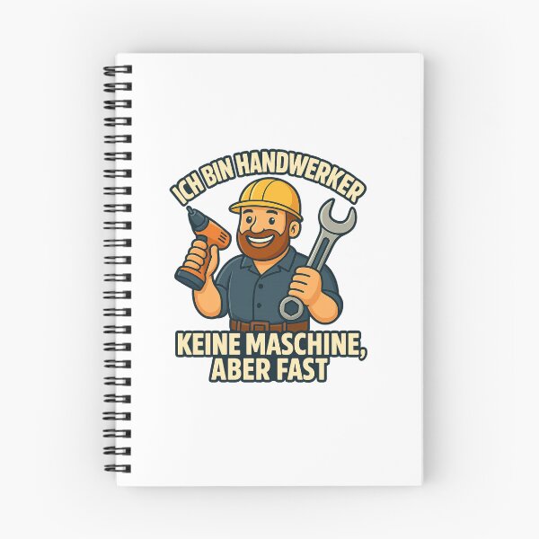 Item preview, “I am a craftsman – not a machine, but almost!” designed and sold by Boule1979.