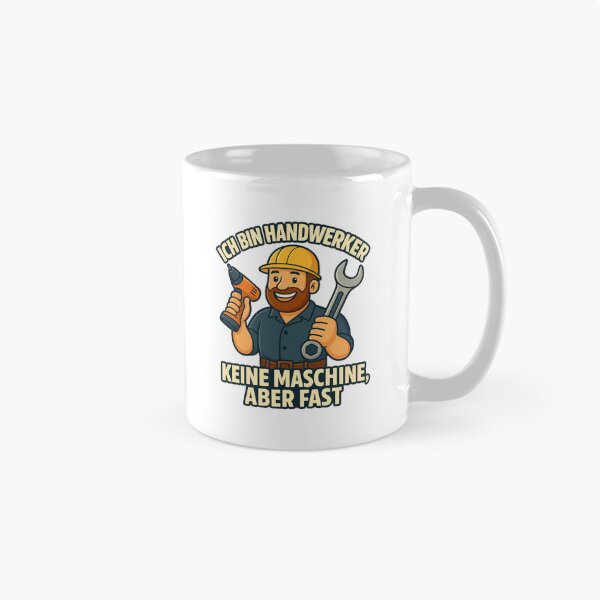 Item preview, “I am a craftsman – not a machine, but almost!” designed and sold by Boule1979.