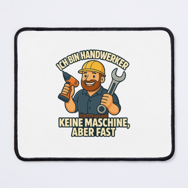 Item preview, “I am a craftsman – not a machine, but almost!” designed and sold by Boule1979.