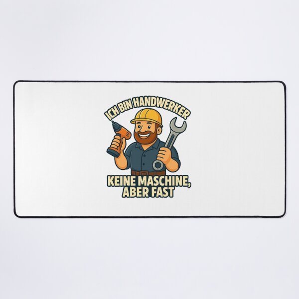 Item preview, “I am a craftsman – not a machine, but almost!” designed and sold by Boule1979.