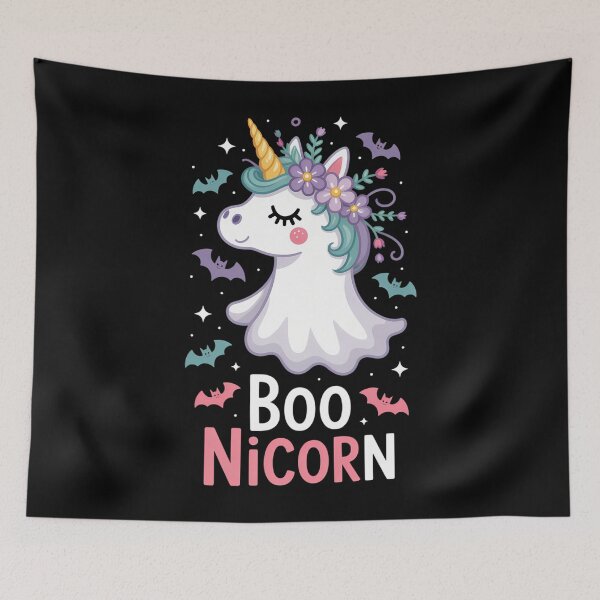 Item preview, Unicorn Halloween Cute designed and sold by WalshDrawnLaugh.
