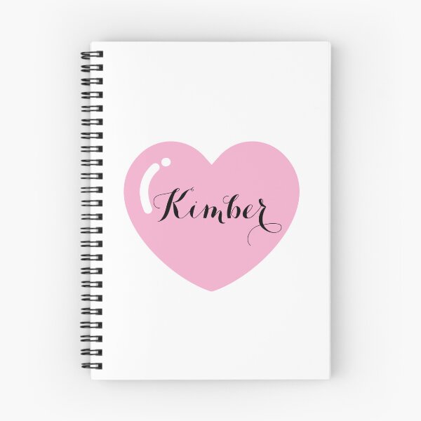 Item preview, Kimber Name with Pink Heart  designed and sold by Monika Howarth.