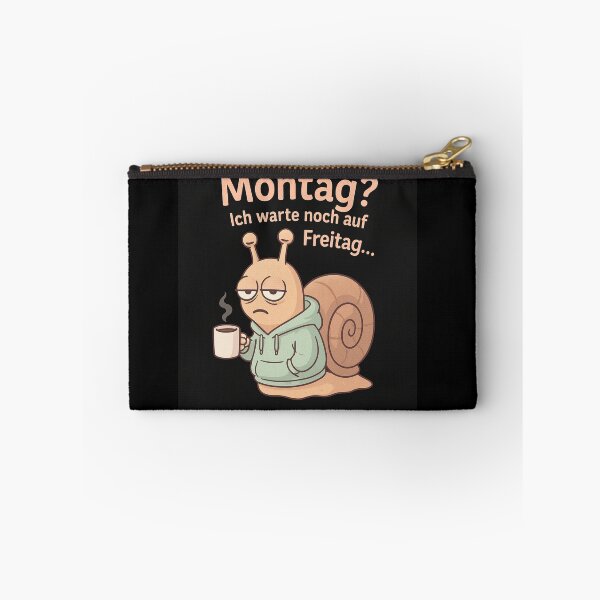 Item preview, Monday – I'm still waiting for Friday | Funny snail design designed and sold by sasahe.