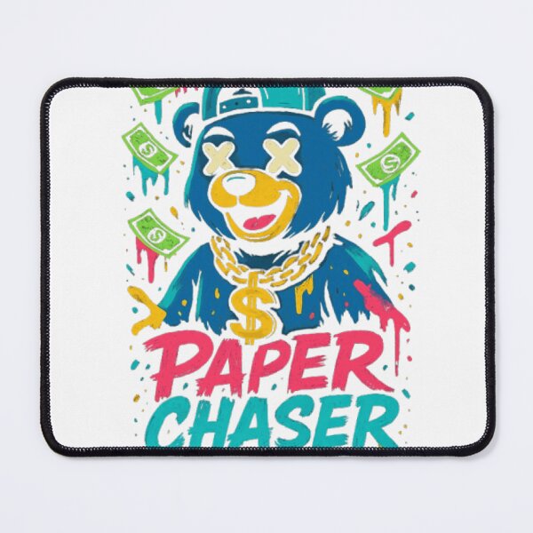 Item preview, Paper Chaser – Graffiti Hustle Bear Streetwear Art for Trendsetters designed and sold by GloboStyle Design .
