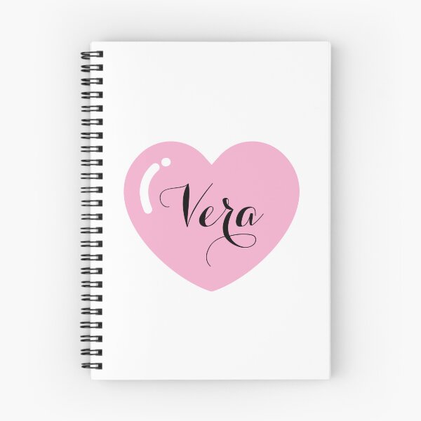 Item preview, Vera Name with Pink Heart  designed and sold by Artbymonika.