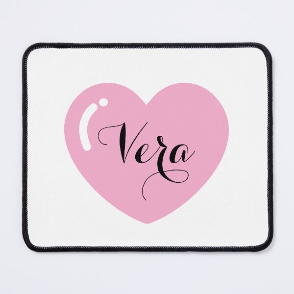 Item preview, Vera Name with Pink Heart  designed and sold by Monika Howarth.