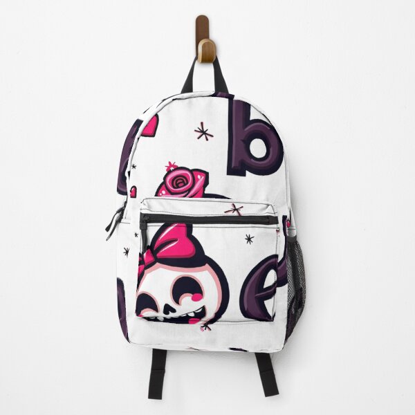 Item preview, Dead But Cute Pink Bow Skull Kawaii Halloween Illustration designed and sold by Mimoshi ⭐⭐⭐⭐⭐.