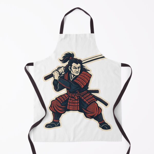 Item preview, Fierce Samurai Warrior in Scarlet Armor-Original designed and sold by MonStock.