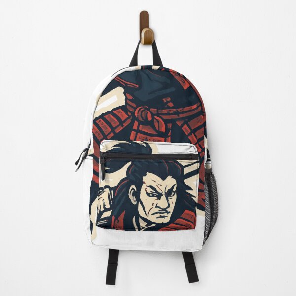 Item preview, Fierce Samurai Warrior in Scarlet Armor-Original designed and sold by MonStock.