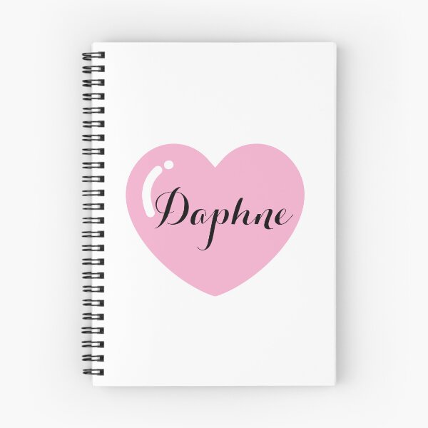 Item preview, Daphne Name with Pink Heart  designed and sold by Artbymonika.