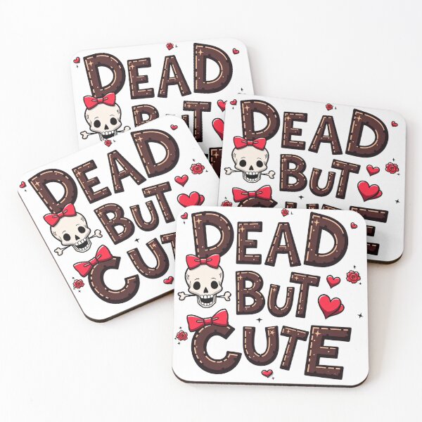 Item preview, Dead But Cute Cartoon Skull Halloween Illustration designed and sold by Mimoshi ⭐⭐⭐⭐⭐.