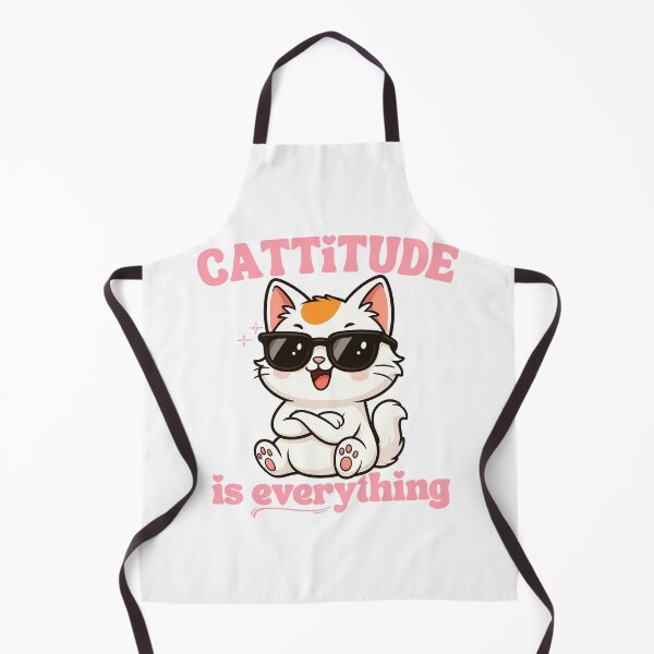 Item preview, Cattitude Is Everything Kawaii Cat Lovers designed and sold by thebest-2studio.