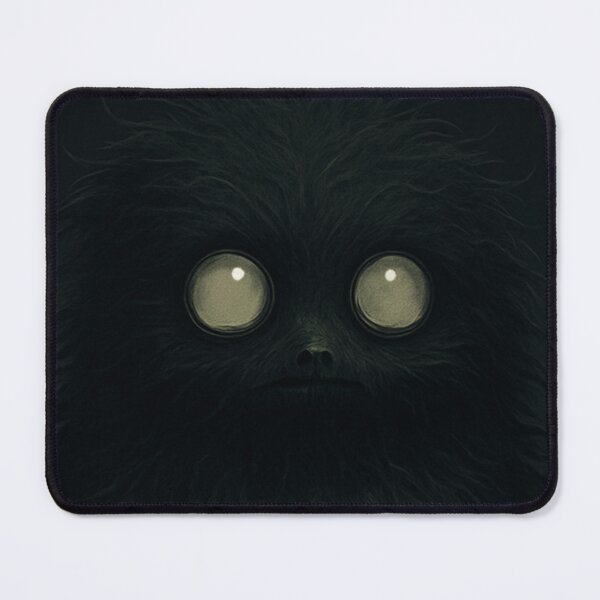 Item preview, The Fuzzling - Fuzzy Creepy Forest Creature – Dark Folklore Fantasy designed and sold by maxthegrem.