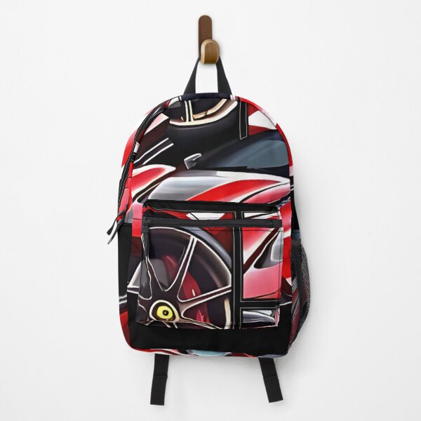 Item preview, Red Ferrari Supercar Illustration | Luxury Speed Art designed and sold by PrimeRacer.