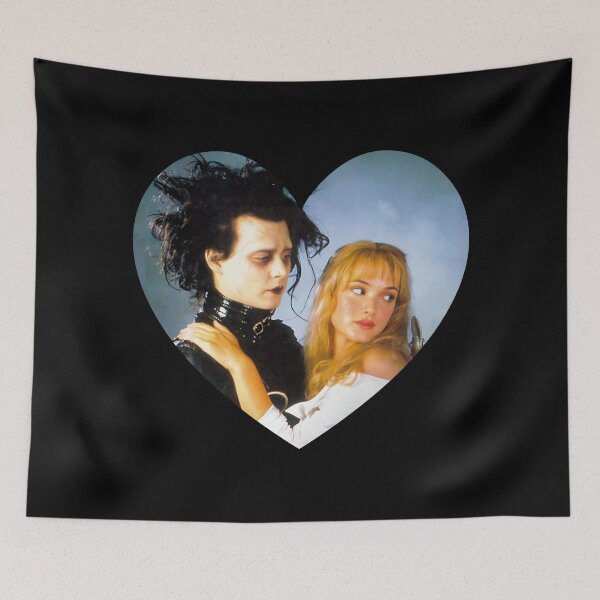 Item preview, Edward Scissorhands and Kim Heart in Color designed and sold by cemetery girl.