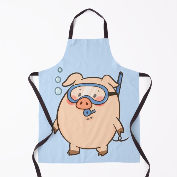 Item preview, Pig With Goggles, Ready to Dive designed and sold by YeeveDiArt.