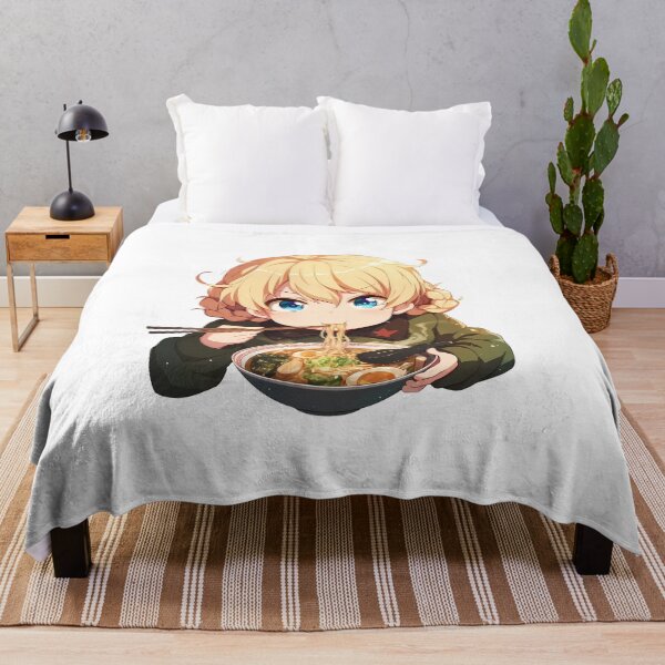 Item preview, Darjeeling Girls und Panzer Anime Blonde Chibi Ramen Time designed and sold by 108Recordings.