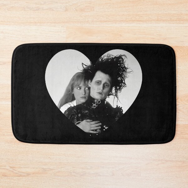 Item preview, Edward Scissorhands and Kim Heart 2 in Black and White designed and sold by cemetery girl.
