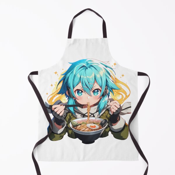 Artikelvorschau, Sinon Sword Art Online Anime Mädchen Ramen Schlürfen entworfen und verkauft von 108Recordings.