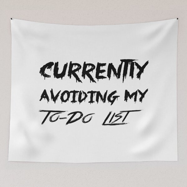Item preview, Currently Avoiding My To-Do List designed and sold by 101univers.