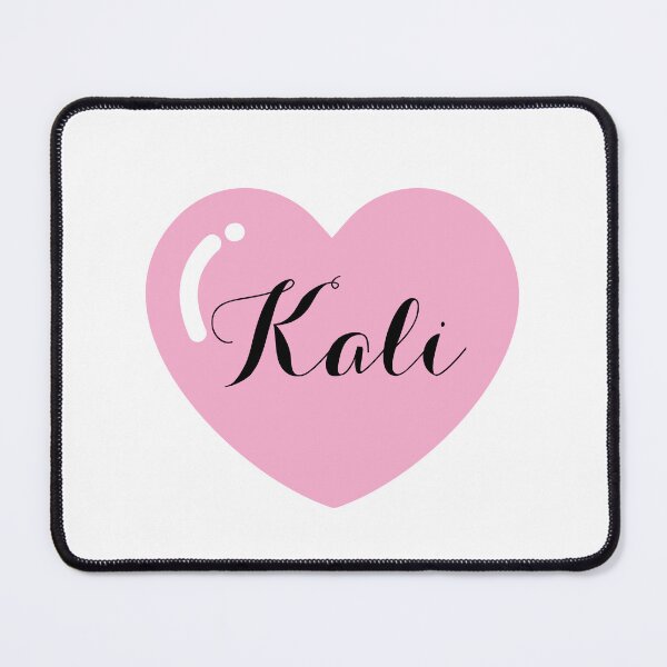 Item preview, Kali Name with Pink Heart  designed and sold by Artbymonika.