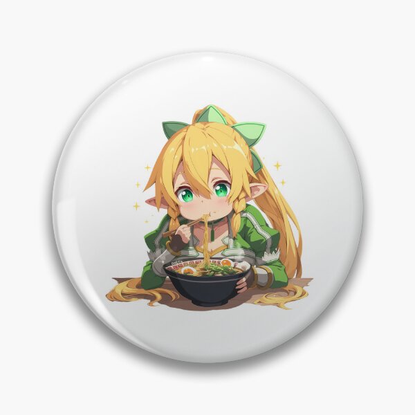 Artikelvorschau, Leafa Sword Art Online Anime-Mädchen Ramen-Stimmung entworfen und verkauft von 108Recordings.