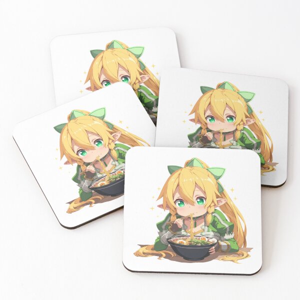 Artikelvorschau, Leafa Sword Art Online Anime-Mädchen Ramen-Stimmung entworfen und verkauft von 108Recordings.