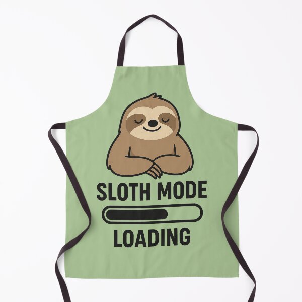 Item preview, Sloth Mode Loading – Funny Lazy Sloth Design designed and sold by Tender Flower Clothing.