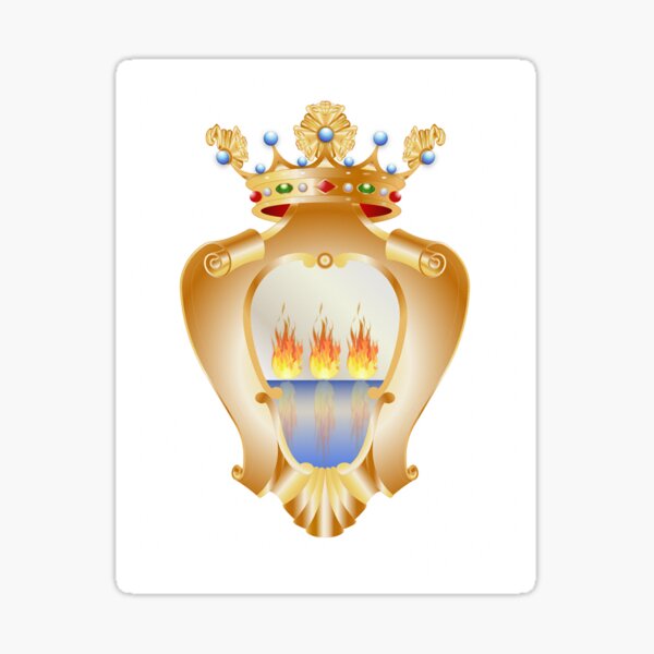 Item preview, Coat of Arms of Foggia, Italy designed and sold by PZAndrews.