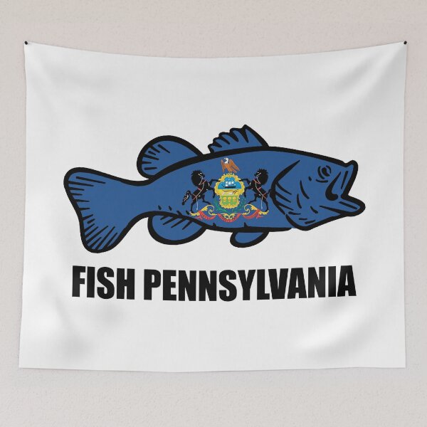 Item preview, Fish Pennsylvania Bass designed and sold by Esskay Designs.