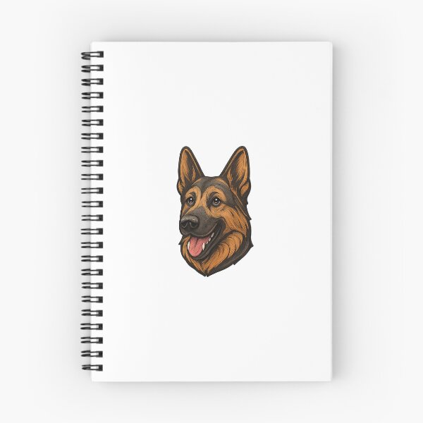 Item preview, Alert German Shepherd Head Logo designed and sold by CreativeThoughts .