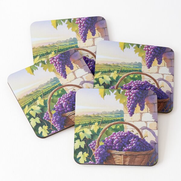 Item preview, Bounty of the Vines – Vineyard Afternoon Glow designed and sold by Deezyned.