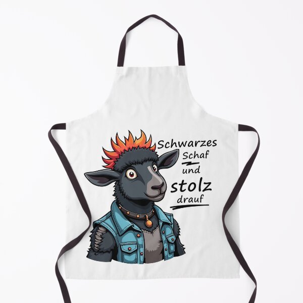 Item preview, Black punk sheep – and proud of it designed and sold by Hans-Design.