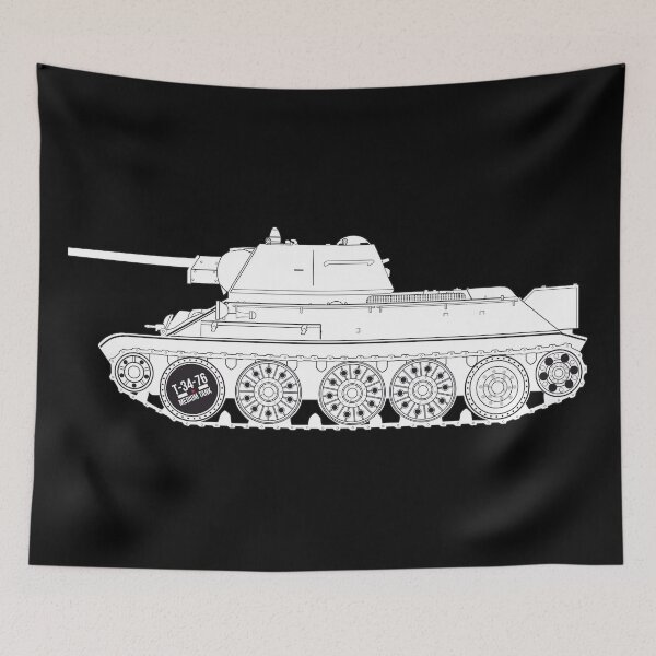 Item preview, Soviet T-34-76 tank of the 1943 model designed and sold by FAawRay.