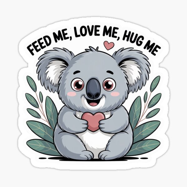 Item preview, Feed Me, Love Me, Hug Me designed and sold by VargRunes.