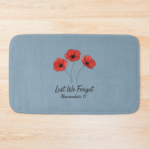 Item preview, Lest We Forget Remembrance Day Poppies  designed and sold by HowToCanadian.