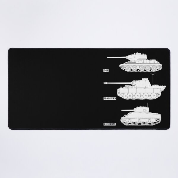 Item preview, Three famous WW2 tanks of the USSR, Germany and the USA (white) designed and sold by FAawRay.