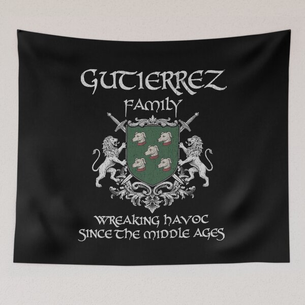 Item preview, Gutierrez Family Crest – Medieval Heritage Emblem for Ancestry Lovers & Vintage Style Fans designed and sold by 9X FR.