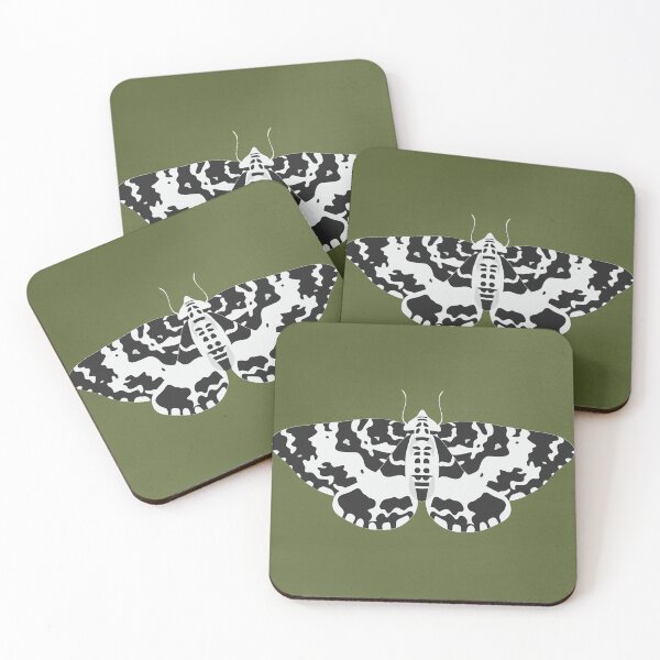 Item preview, Argent & Sable Moth Illustration  designed and sold by AuraDesignz.