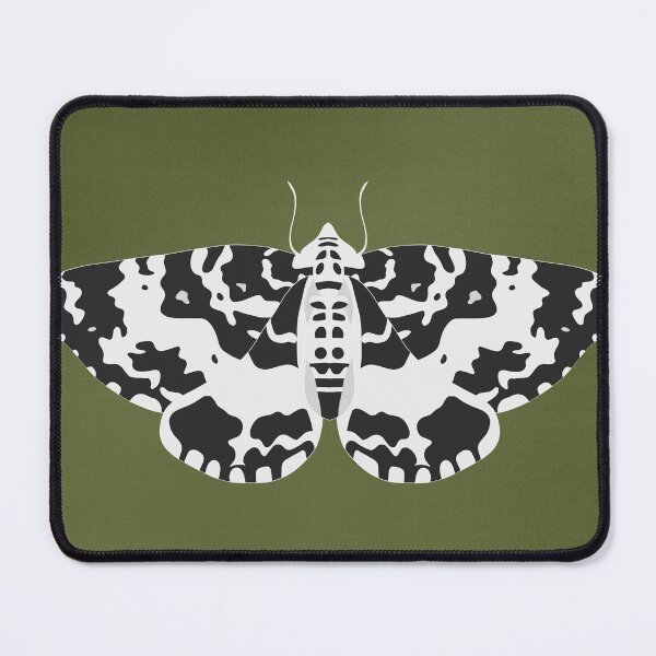 Item preview, Argent & Sable Moth Illustration  designed and sold by AuraDesignz.