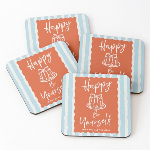 Item preview, Happy Being Yourself – Encourage Wall Art designed and sold by SmolSummer.Homie.