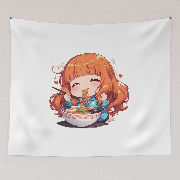 Item preview, Saori Takebe Girls und Panzer Chibi Ramen Love Anime designed and sold by SuperTeamCanada.
