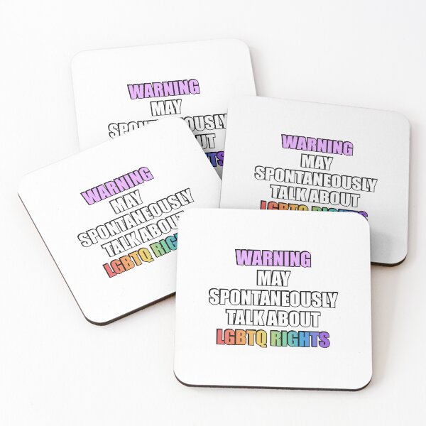 Item preview, Warning May spontaneously talk about Gay Rights designed and sold by Inspirationmotivation.