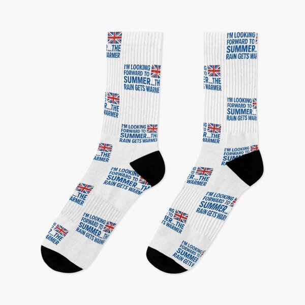 Item preview, UK Summer Weather Rain Gets Warmer  designed and sold by HowToCanadian.