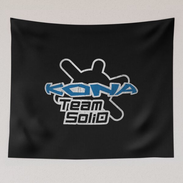 Item preview, Vintage Kona Team Solid Bicycles Logo – Retro MTB Heritage designed and sold by collectees1.