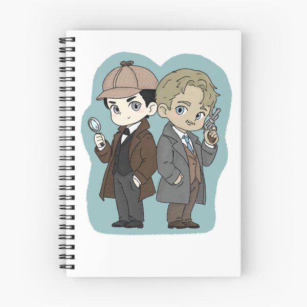 Item preview, Holmes and Watson designed and sold by NessaHero.