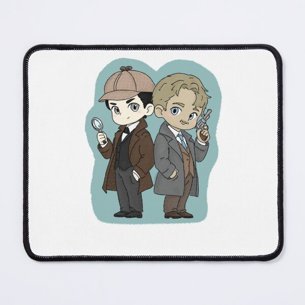 Item preview, Holmes and Watson designed and sold by NessaHero.