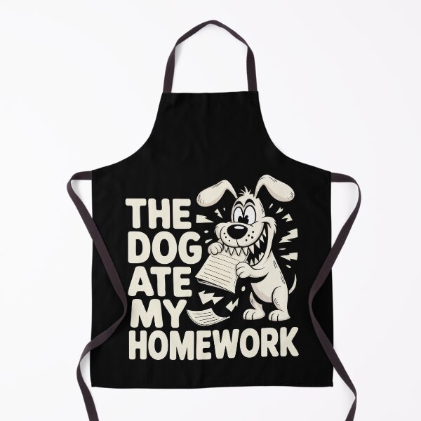 Item preview, The Dog Ate My Homework designed and sold by 89BLACK.