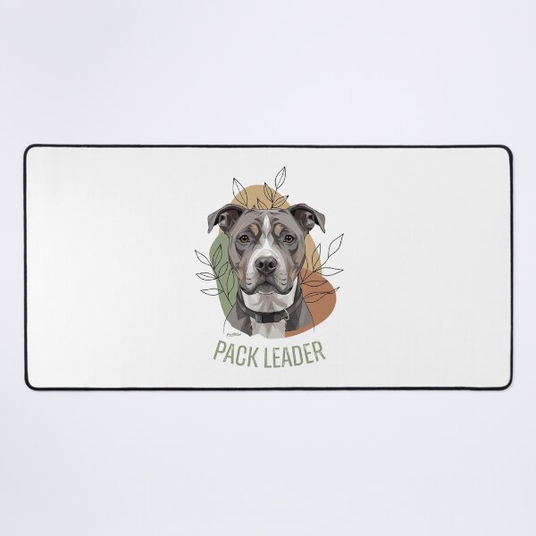 Item preview, Pitbull Geometric Art Pack Leader Dog designed and sold by FiesterArt.